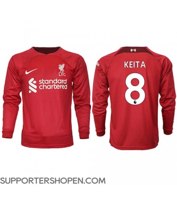 Liverpool Naby Keita #8 Hemma Matchtröja 2022-23 Långärmad